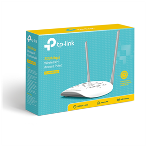 TP-LINK TL-WA801N, 1Port, 300Mbps, 2,4Ghz Wifi, Masaüstü, Pasif Poe, Access Point, Range Extender