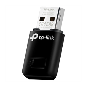 TP-LINK TL-WN823N, 300Mbps, 2.4Ghz, Dahili Anten, Mini Tasarım, USB2.0, WIRELESS ETHERNET
