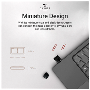 TP-LINK TL-WN823N, 300Mbps, 2.4Ghz, Dahili Anten, Mini Tasarım, USB2.0, WIRELESS ETHERNET
