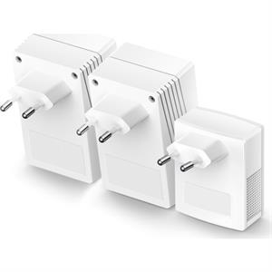 TP-LINK TL-WPA4220T KIT (3-PACK) 300MBPS 2PORT 2.4GHz INDOOR POWERLINE ADAPTOR