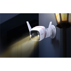 TP-LINK Tapo C320WS, 2K QHD, Dış Mekan, IP66, WiFi, Renkli Gece Görüşü, İki Yönlü Ses Güvenlik Kamerası
