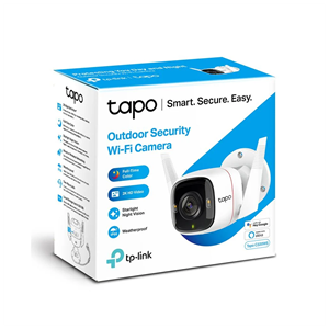 TP-LINK Tapo C320WS, 2K QHD, Dış Mekan, IP66, WiFi, Renkli Gece Görüşü, İki Yönlü Ses Güvenlik Kamerası