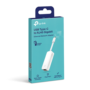 TP-LINK UE300C(UN), GigaBit, Type-C to RJ45, Ethernet Kartı
