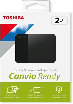 Toshiba 2TB Canvio Ready 2.5