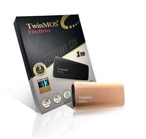TwinMOS 1TB Taşınabilir Harici SSD USB 3.2-Type-C Dark Grey (PSSDGGBMED32)