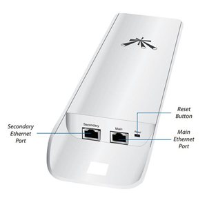 UBIQUITI LOCOM5, Nano Station, 5Ghz, 150Mbs, 10Km Menzil, Dış Ortam CPE