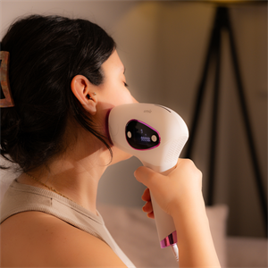 UMIE IPL98 Beyaz, 1Milyon Atım, Buzlu Quartz Tüp, 3 Başlık, 9 Hız Kademeli, IL Lazer Epilasyon Cihazı.