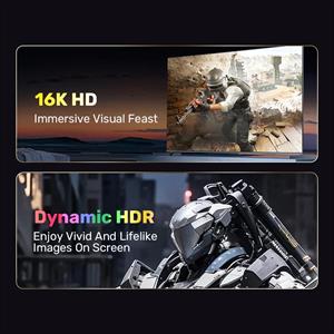 UNITEK DISPLAY PORT 2.1 KABLO 1MT 16K (C1626GY-1M)