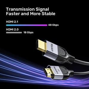 UNITEK HDMI2.1 KABLO 5MT 8K&60Hz (C11086GY-5M)