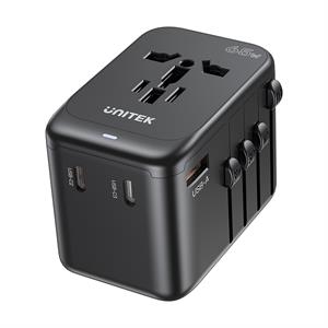 Unitek 65W Universal Travel Adaptör (P1122ABK01)