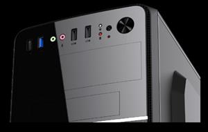 VENTO TML-117 350W Siyah Mini Tower M-ATX Kasa