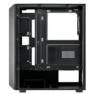 VENTO VG3400S Mid Tower, 650W 80+ Siyah, Temperli Cam, RGB, ATX GAMING KASA