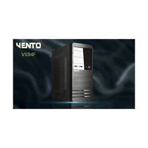 VENTO VS114F Mid Tower, Peak 350W Siyah, ATX Kurumsal KASA