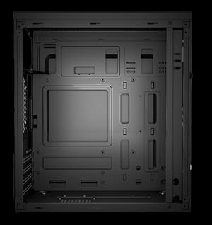 VENTO VS119S 300W Siyah Mini Tower M-ATX Kasa