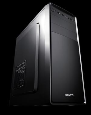 VENTO VS120S 300W Siyah Mid Tower ATX Kasa