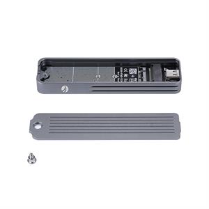 Vcom CU855SN-F USB 3.2 Gen 2 Type-C M.2 NVMe Parmak İzli SSD HDD Kutusu