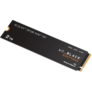 WD Black SN7100, WDS200T4X0E, 2TB, 7250/6900, Gen4, NVMe PCIe M.2 2280,  SSD