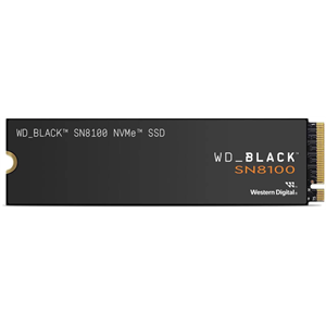WD Black SN8100, WDS100T1X0M, 1TB, 14900/11000, Gen4, NVMe PCIe M.2 2280,  SSD