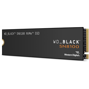 WD Black SN8100, WDS100T1X0M, 1TB, 14900/11000, Gen4, NVMe PCIe M.2 2280,  SSD