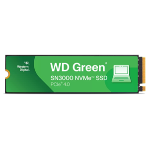 WD Green SN3000, WDS500G4G0E, 500GB, 5000/4000, Gen4, NVMe PCIe M.2 2280, SSD