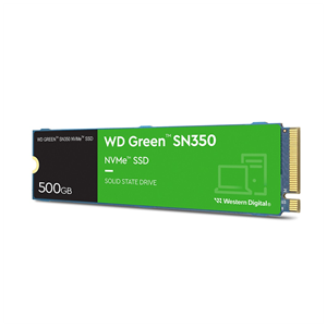 WD Green SN350, WDS500G2G0C, 500GB, 2400/1500, Gen3, NVMe PCIe M.2 2280, SSD