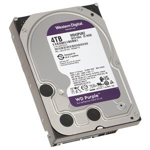 WD PURPLE 4TB 5400RPM 256MB SATA3 WD43PURZ 7/24 HDD