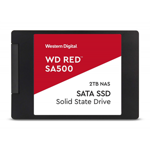 WD Red SA500, WDS200T2R0A, 2TB, 560/530, SERVER ve NAS için Enterprise, 2,5