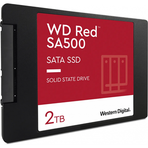 WD Red SA500, WDS200T2R0A, 2TB, 560/530, SERVER ve NAS için Enterprise, 2,5