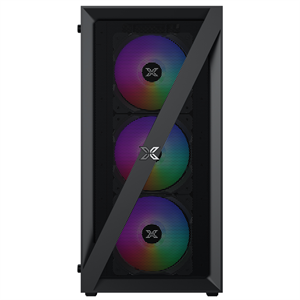 Xigmatek EN40979, BLADE, 650W 80+, Mesh Panel, Tempered Glass, Rainbow, ATX GAMING KASA