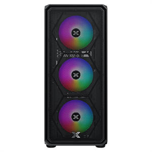 Xigmatek EN46476, Duo X ODIN II, 650W, Mesh Panel, Tempered Glass, RGB, ATX GAMING KASA