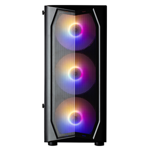 ZALMAN N4 Rev.1, MegaMax, 600W 80+ Bronz, Mesh Panel, Tempered Glass, RGB, ATX GAMING KASA