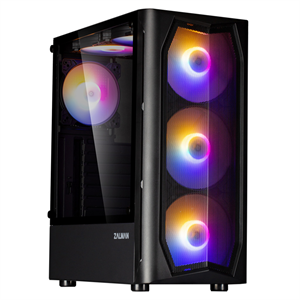 ZALMAN N4 Rev.1, MegaMax, 600W 80+ Bronz, Mesh Panel, Tempered Glass, RGB, ATX GAMING KASA