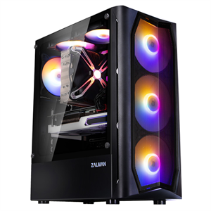 ZALMAN N4 Rev.1, MegaMax, 600W 80+ Bronz, Mesh Panel, Tempered Glass, RGB, ATX GAMING KASA