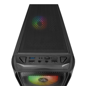 ZALMAN N5 MF (SE), MegaMax, 600W 80+ Bronz, Mesh Panel, Şeffaf Plastik, RGB, ATX GAMING KASA