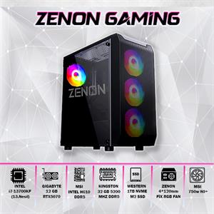 ZENON Gaming ZG-163 i7-13700KF 32GB 1TB SSD 12gb RTX5070 DOS Masaüstü Oyun Bilgisayarı (3 Yıl Garanti)