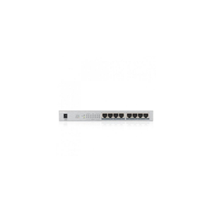 ZyXEL GS1008HP, 8 Port, GigaBit, PoE 60W, Yönetilemez, Masaüstü Switch