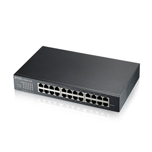 ZyXEL GS1915-24E, 24 Port, GigaBit, Yönetilebilir, Sessiz, Masaüstü Switch