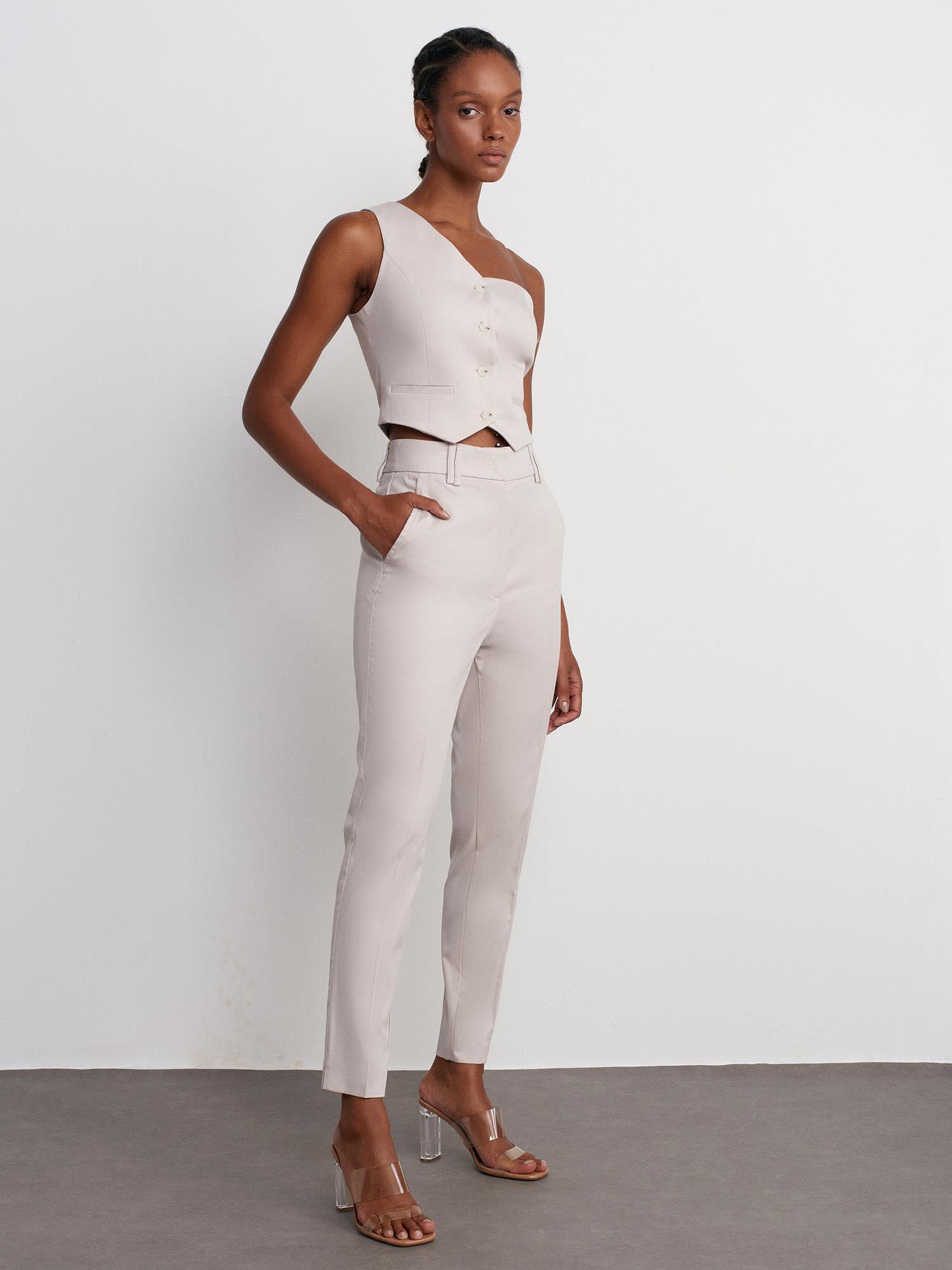 71529 Slim Fit Yüksek Bel Pantolon