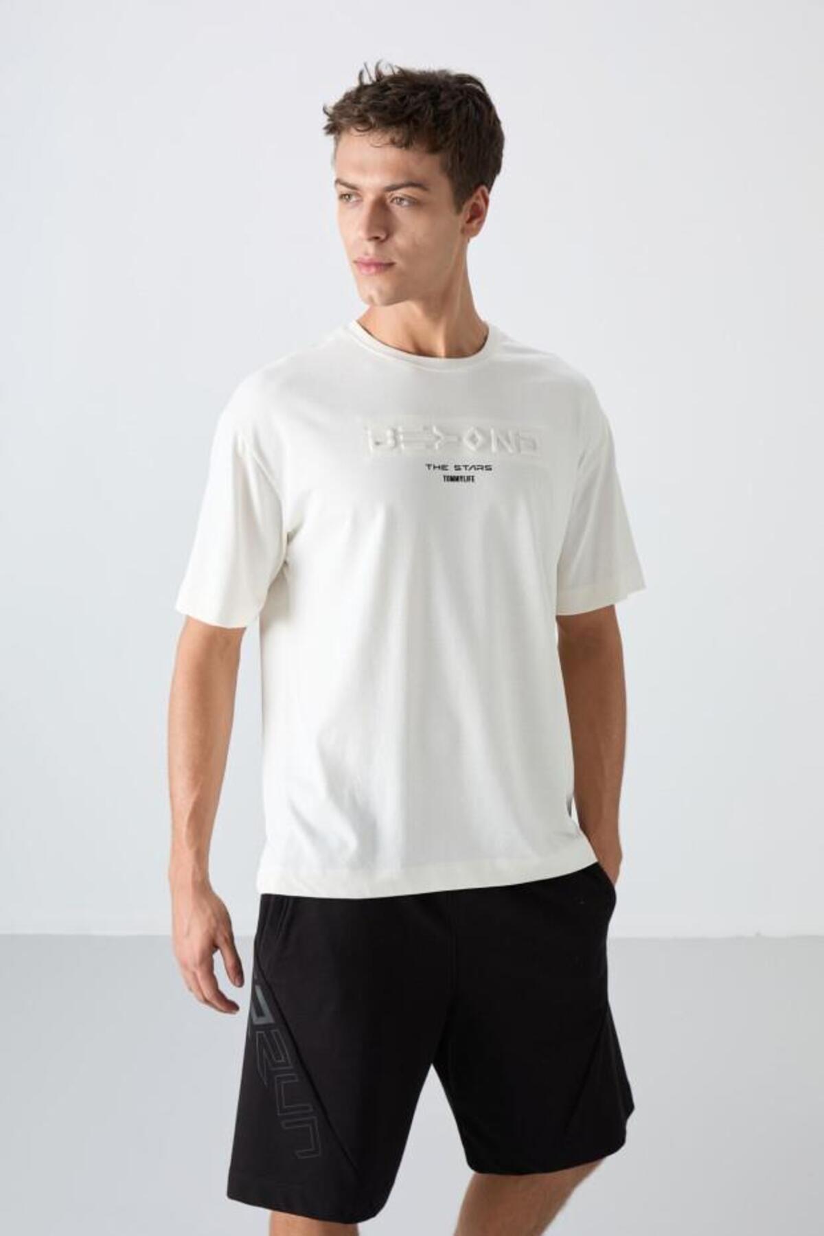 Erkek Oversize T-Shirt O Yaka