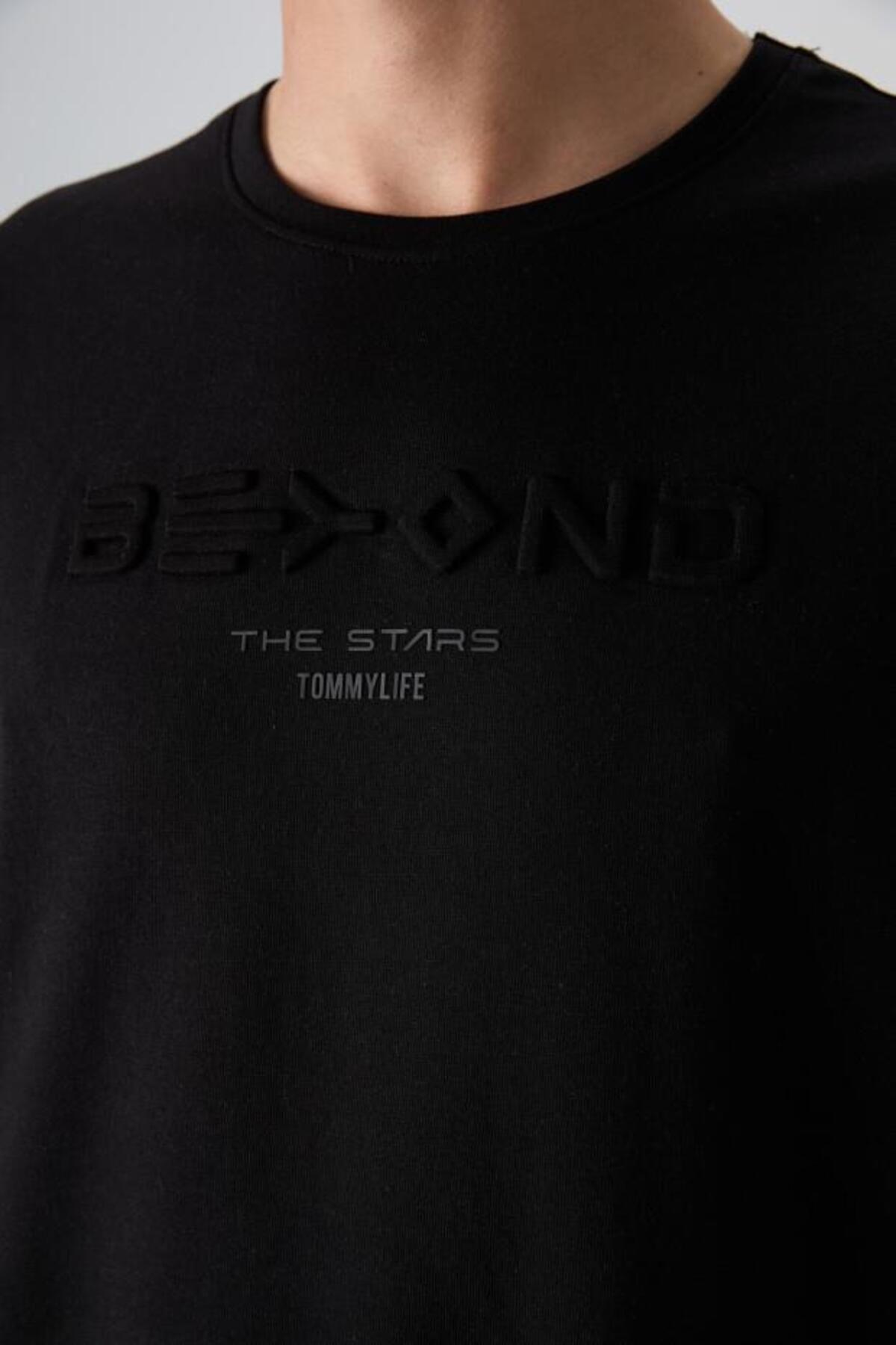 Erkek Oversize T-Shirt O Yaka