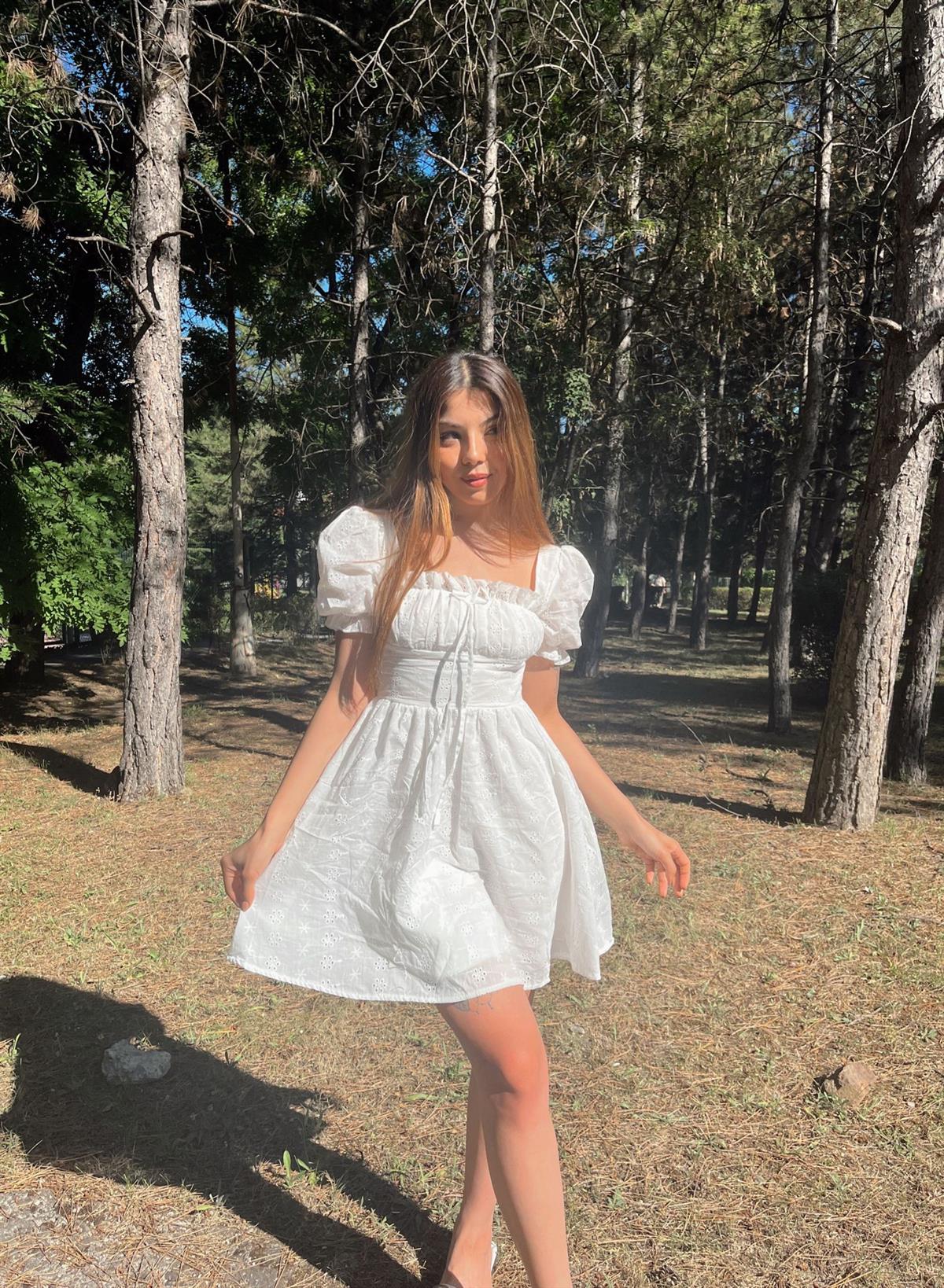 Linda Brode Mini Elbise