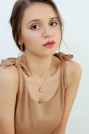 Nude Balenli Crop Top 