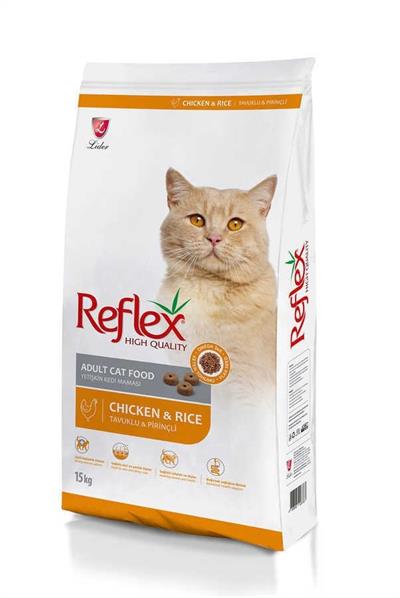 Reflex Yetişkin Kedi Maması 15kg (Tavuklu ve Prinçli)