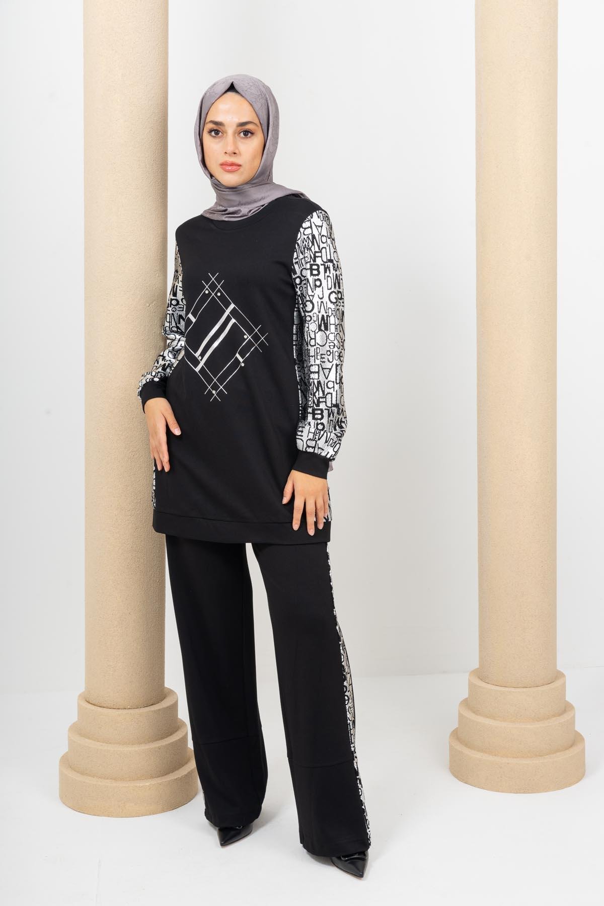 TUNİK MİARUJ 24K2407 VARAK FİLELİ TUNİK