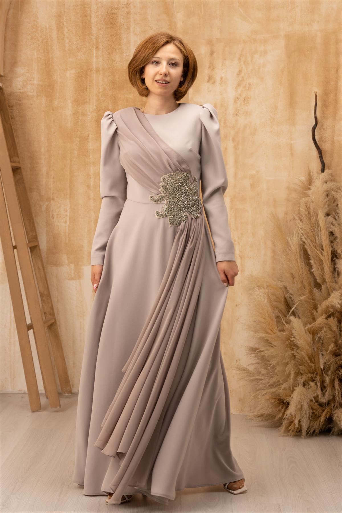 RİBAS 094 ABİYE ELBİSE