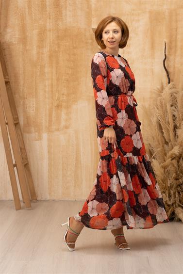 PEÇEM 170 ŞİFON ELBİSE