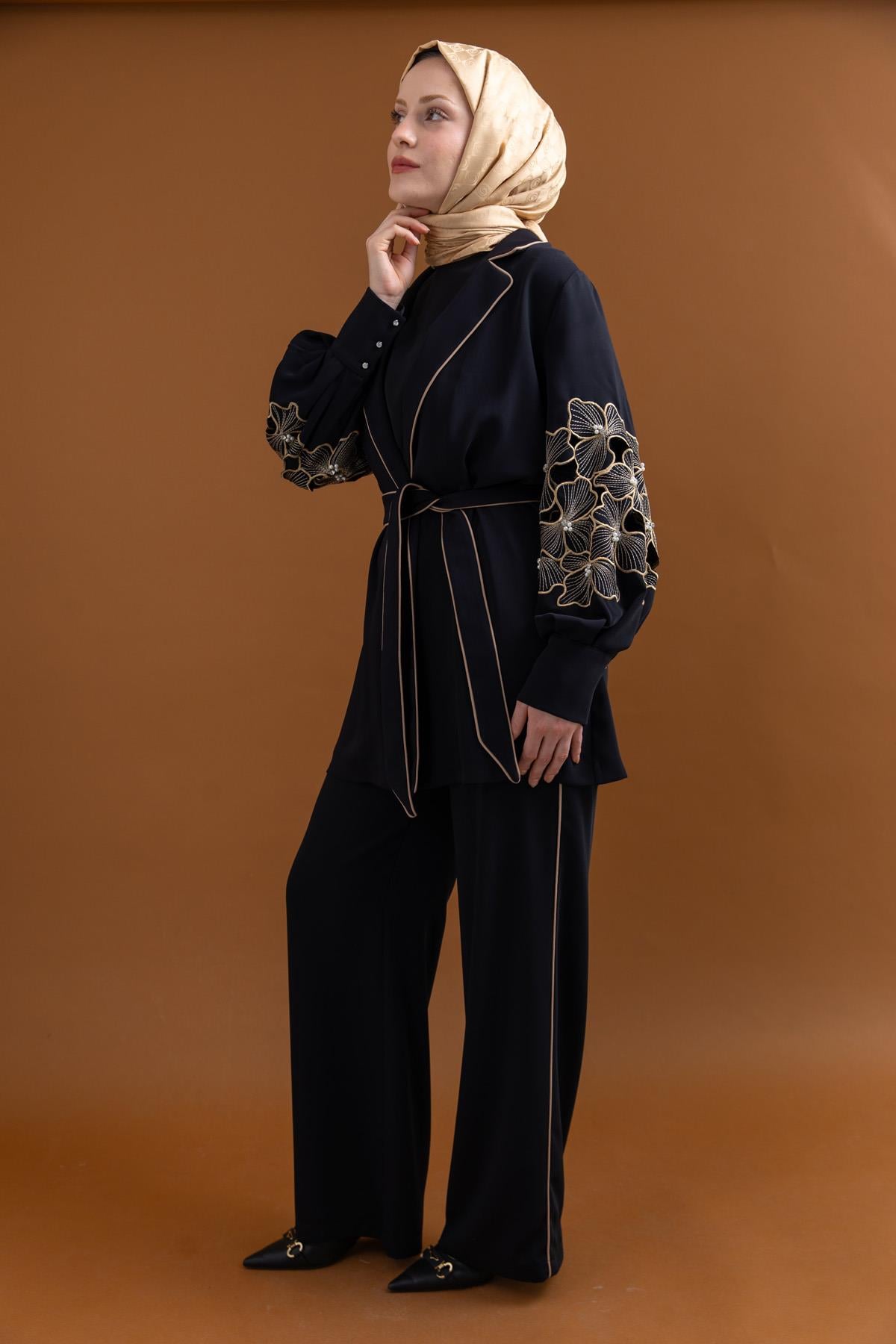 PANTOLON MİARUJ 25Y3524 YANI BİYELİ PANTOLON