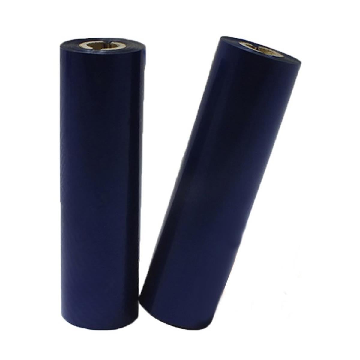 110MMX83,5MT MAVİ WAX RIBBON OUT