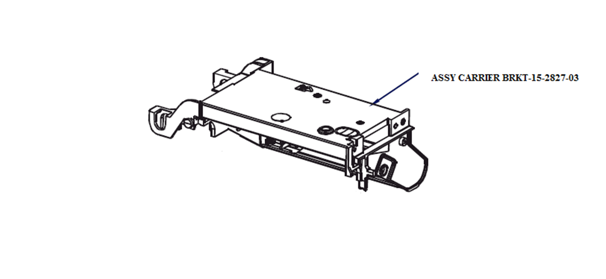 ASSY CARRIER BRKT-15-2827-03                            