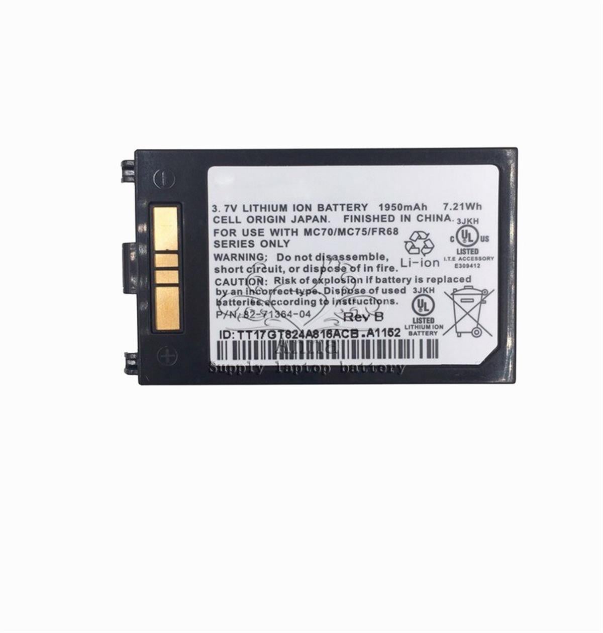 BATTERY FOR MC70XX;1950 mAH  